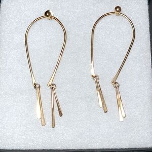 Gold Dangle Earrings